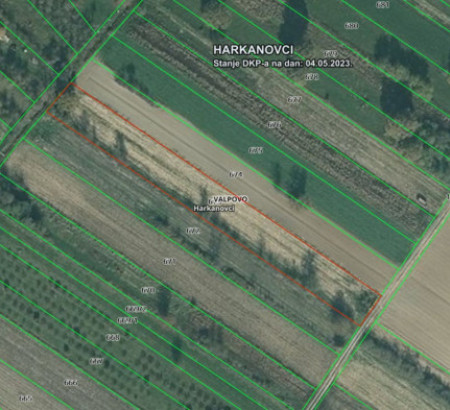 Poljoprivredno zemljište, Ulica braće Radića, Harkanovci, 31227 Zelčin