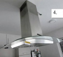 Kuhinjska napa (staklo, inox)