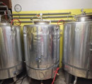 Linija za proizvodnju piva, inox bačve