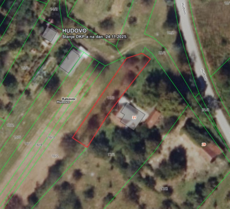 Građevinsko zemljište br. 2, Hudovo, 10347 Rakovec