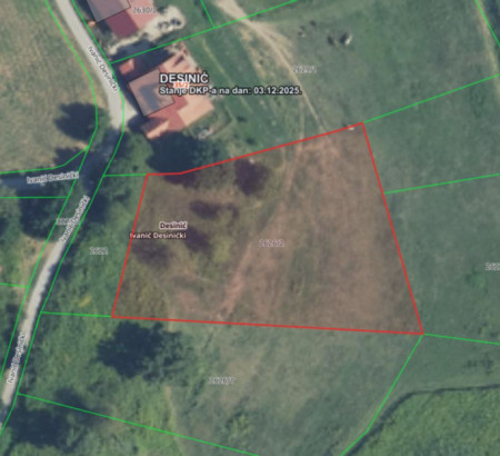 Poljoprivredno zemljište br. 2, Ivanić Desinićki, 49216 Desinić