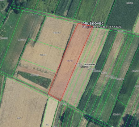 Poljoprivredno zemljište br. 1, Novaki, 42243 Maruševec
