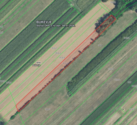 Poljoprivredna zemljišta, šume, Bukevje, 10411 Orle