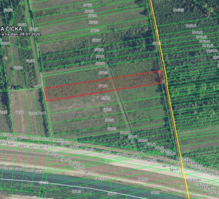 Poljoprivredno zemljište, šuma br. 2, Poljana Čička, 10415 Novo Čiče