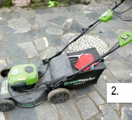 Akumulatorska vrtna kosilica Greenworks Tools