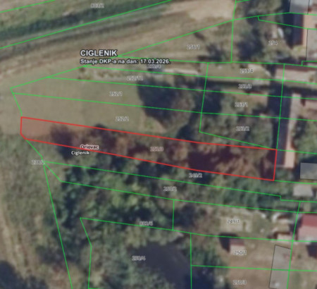 Šumsko poljoprivredno zemljište, Slavonska ulica, Ciglenik, 35257 Lužani