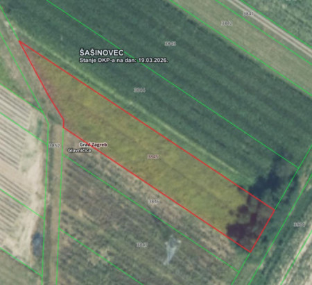 Poljoprivredno zemljište br. 2, Glavničica, 10000 Zagreb