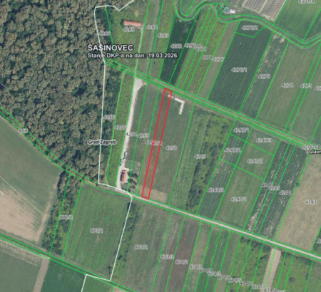 Poljoprivredno zemljište br. 3, Glavničica, 10000 Zagreb