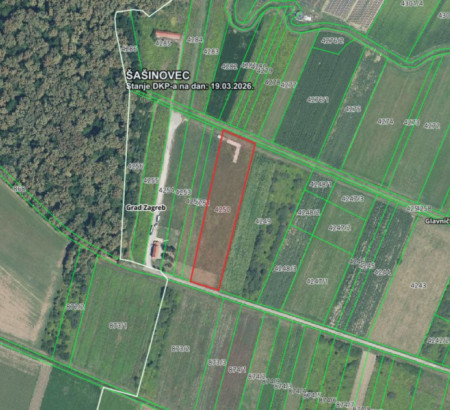 Poljoprivredno zemljište br. 6, Glavničica, 10000 Zagreb