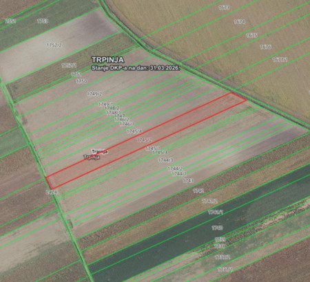 Poljoprivredno zemljište br. 1, Trpinja, 32224 Trpinja