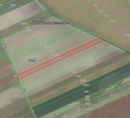 Poljoprivredno zemljište br. 2, Trpinja, 32224 Trpinja