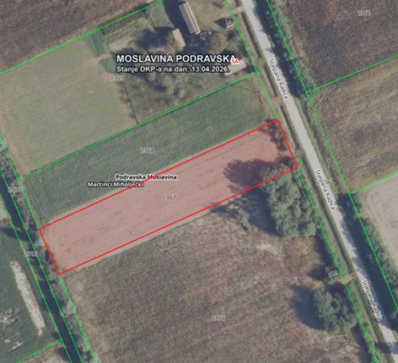 Poljoprivredno zemljište br. 4, Martinci Miholjački, 31530 Podravska Moslavina