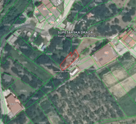 Građevinsko zemljište br. 1, Supetarska Draga, 51280 Rab, Otok Rab