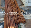 Zalihe: Betonsko rebrasto željezo