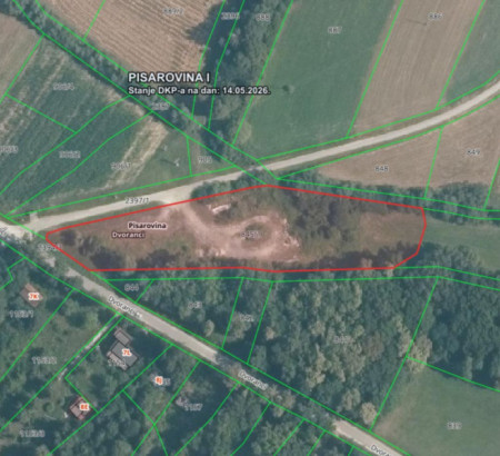 Građevinsko zemljište, Dvoranci, 10451 Pisarovina