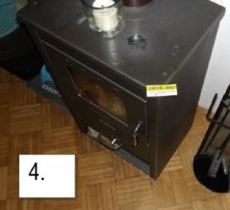 Kamin od lijevanog željeza Blist