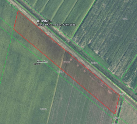 Poljoprivredno zemljište br. 1, Bratina, 10451 Pisarovina