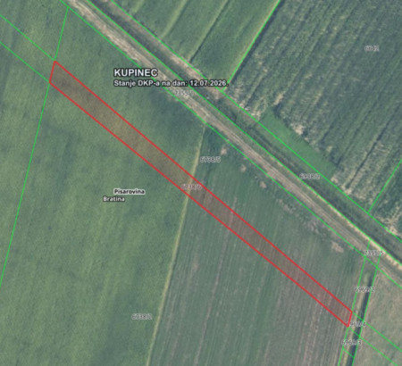 Poljoprivredno zemljište br. 3, Bratina, 10451 Pisarovina