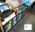Inox pult s hladnjakom