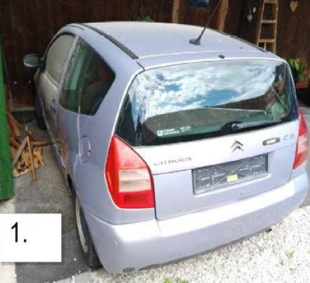 Citroen C2 1.1i, godina 1. reg. 2004