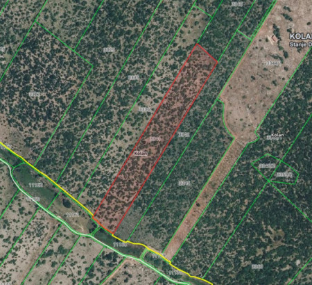 Poljoprivredno šumsko zemljište br. 2, Kolan, 23251 Kolan, Otok Pag